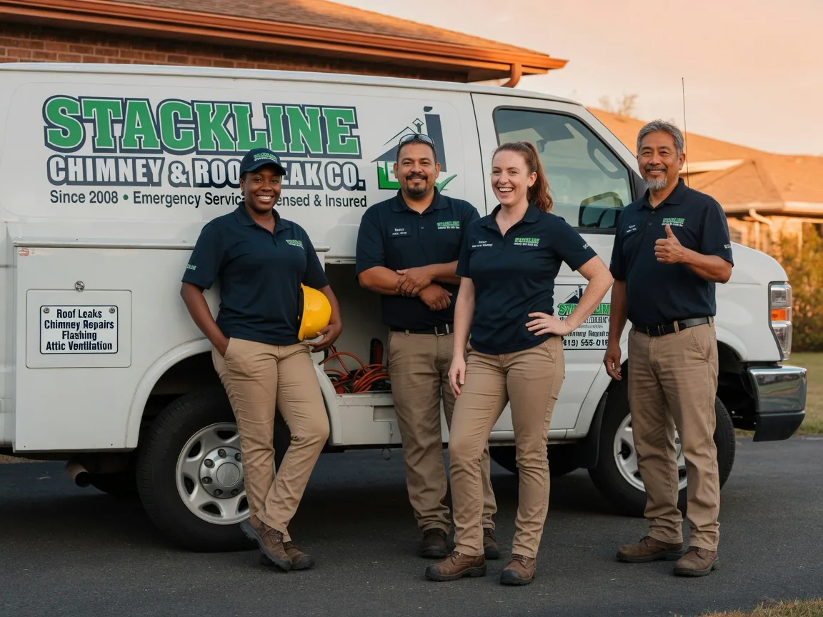 Chimney flashing repair company in Shelton, NE